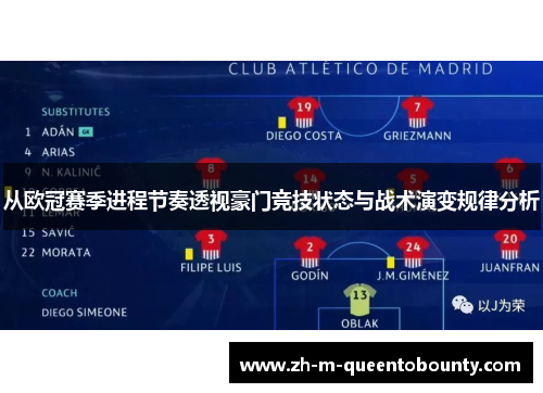 从欧冠赛季进程节奏透视豪门竞技状态与战术演变规律分析
